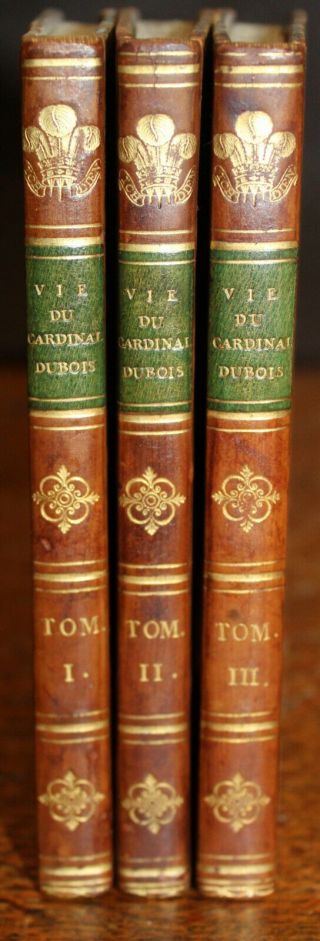 1790 ' s Vie Privée Du Cardinal Dubois Archevêque De Cambrai Second Edition Scarce 3