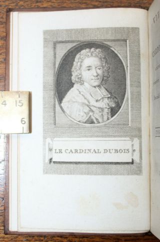 1790 ' s Vie Privée Du Cardinal Dubois Archevêque De Cambrai Second Edition Scarce 7