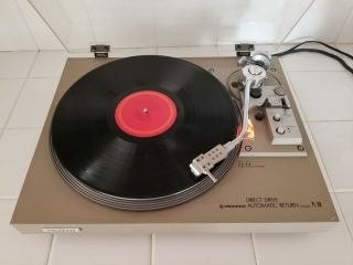 Pioneer Pl - 518 Direct Drive Auto Return Turntable Made In Japan
