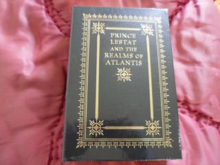 ANNE RICE SIGNED - PRINCE LESTAT AND THE REALMS OF ATLANTIS EASTON PRESS LEATHER 2