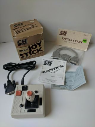 Vintage Ch Products Mach Iii Joy Stick Ibm Pc 8 Pin Connector