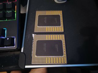 Intel Pentium Pro 200MHz (KB80521EX200) vintage Processors (gold scraping) 2