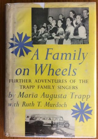 Vintage 1959 Further Adventures Of Von Trapp Family Singers First Edition Photos