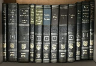 Encyclopedia Britannica Great Books Of The Western World 1952 Complete Set 1 - 54
