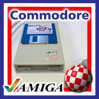 Commodore Amiga Pc880b With Built In Protected Floppy Disk Copier - External Fdd
