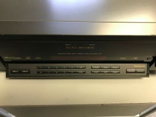 Panasonic LX - 1000 U Multi Laser Disc Player/ auto reverse with Remote - 11