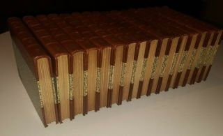 16 LEATHER BOUND VOLS OF JAMES WHITCOMB RILEY COMPLETE SCRIBNER ' S 1903 - 14 2