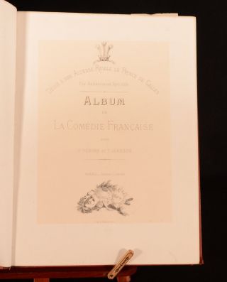 1879 Album de La Comedie Francais French English Engravings Henry Mary Ponsonby 2