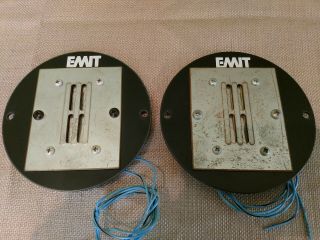 Infinity Qe vintage Speakers EMIT Tweeter Pair / Sound great / 4 ohm 2