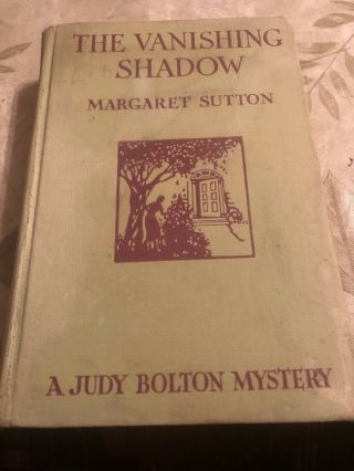 The Vanishing Shadow Margaret Sutton A Judy Bolton Mystery vintage hardcover 2