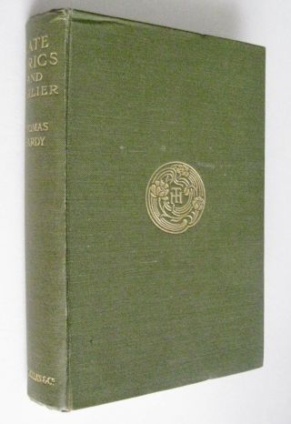 Thomas Hardy Late Lyrics 1st Ed 1922