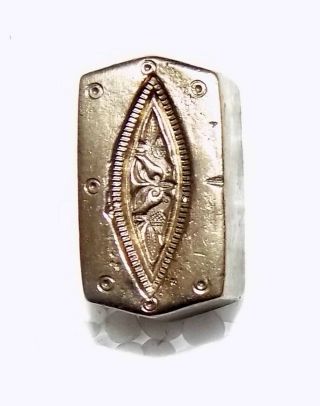 India Vintage Bronze Jewelry Die Mold/mould Hand Engraved Finger Ring Std - 85