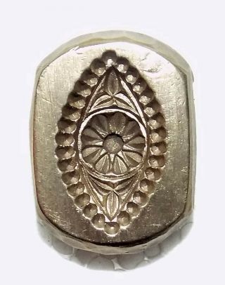 India Vintage Bronze Jewelry Die Mold/mould Hand Engraved Finger Ring Std - 38