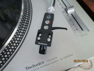 Technics SL 1200MK2 Turntable & Audio Technica AT92E Cartridge 5