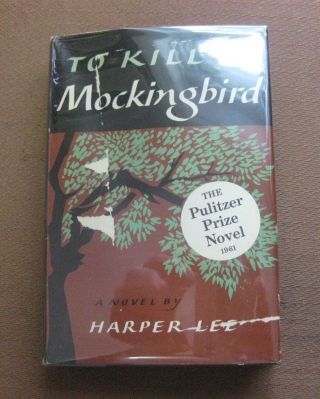 To Kill A Mockingbird By Harper Lee - 1st/14th Hcdj 1961 - $3.  95 - Vg,