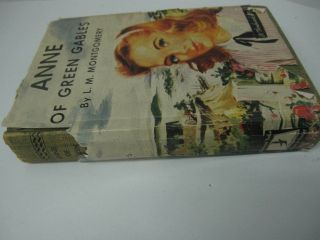 1935 Anne of Green Gables Book Vintage HC DJ L M Montgomery Grosset & Dunlap 2