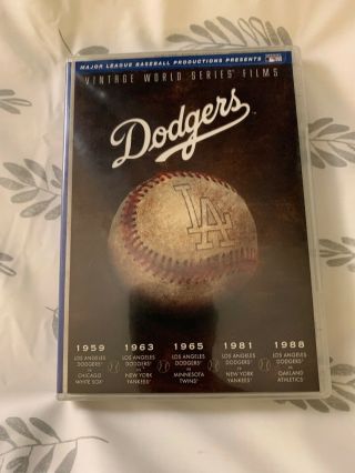 Los Angeles Dodgers Vintage World Series Films (dvd,  2 - Disc Set)
