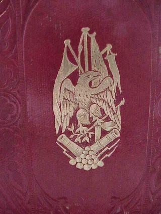 1862 - 1865 History Of The Civil War 3 Vol Red Leather Samuel Schmucker 5