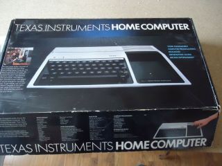 Texas Instruments Home Computer Vtg Early Model Ti - 99/4a Nib