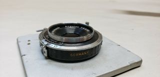 Schneider Kreuznach Angulon 6.  8 90 mm lens Synchro Compur D shutter Germany 3