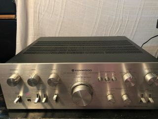 Kenwood Ka - 8100 Dc Stereo Integrated Amplifier Sounds Great