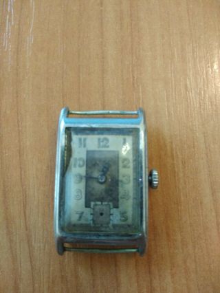 Vintage Hanhart Watch German Made 1930s Collectible (running) Parts