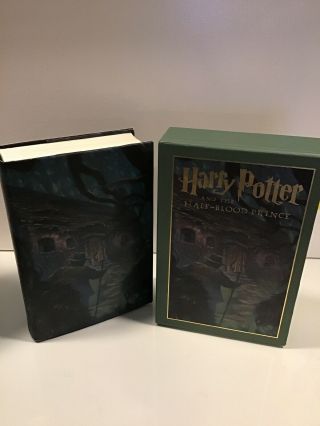 J.  K.  Rowling Harry Potter And The Half - Blood Prince Signed First U.  S.  Deluxe