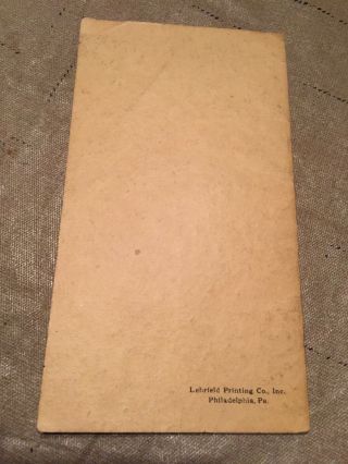1930 GOLDEN SLIPPER SQUARE CLUB Constitution & By - Laws PHILADELPHIA Pamphlet 15p 2