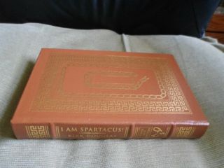 Kirk Douglas Signed - I Am Spartacus - Easton Press Leather First Edition