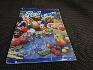 Vintage Ball Blue Book Canning Preserving 1944 Edition W
