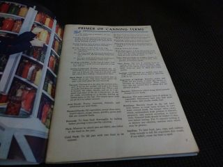 Vintage Ball Blue Book Canning Preserving 1944 Edition W 3