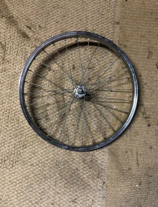 Vintage Schwinn Bicycle 20” S7 Chrome Stingray Front Wheel Rim
