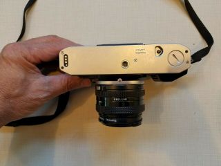 Canon AE - 1 Program 35mm SLR Camera w/50mm f/1.  8 Lens & Sunpak 1000 Flash & Case 6