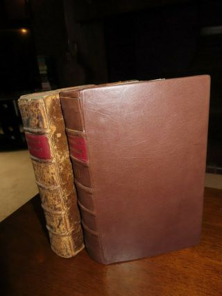 1756 & 1760 A DICTIONARY OF THE ENGLISH LANGUAGE BY SAMUEL JOHNSON VOLS I & II 2