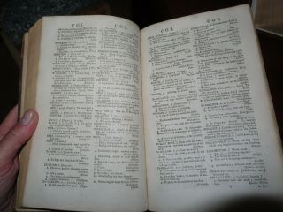 1756 & 1760 A DICTIONARY OF THE ENGLISH LANGUAGE BY SAMUEL JOHNSON VOLS I & II 6
