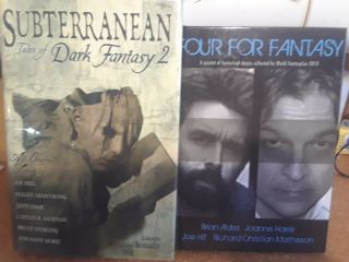 Joe Hill Subterranean Tales Of Dark Fantasy 2 & Four For Fantasy First Editions