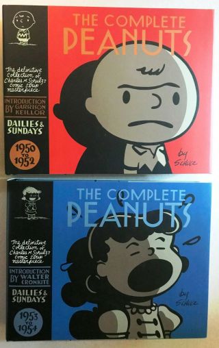 The Complete Peanuts:1950 - 1978 by C.  Rosner/ 7 Vol Set/ Reprint/ 2014 4
