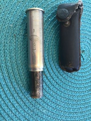 Vintage “The General Tire and Rubber Co.  ” Schrader Tire Gauge 2