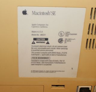 1988 Macintosh Apple Monitor,  Keyboard,  Mouse,  Printer and Manuals 4