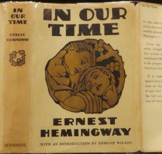 Hemingway,  Ernest.  In Our Time.  Second Edition,  Later Printing. 5