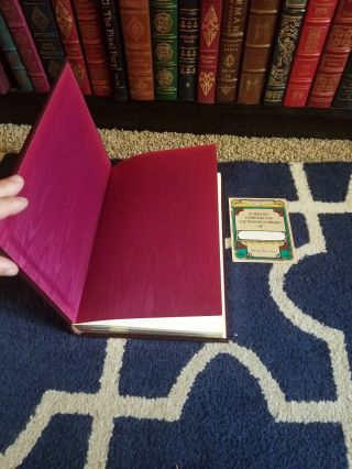 Easton Press: Dialogues on Love and Friendship,  by Plato - like.  Leather 3