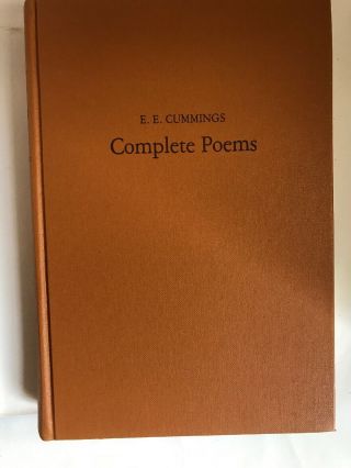 Complete Poems E.  E.  Cummings 1910 - 1962 Volume Two The Definitive Edition HC DJ 5