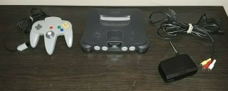 Vintage Nintendo 64 Console With Controller & Cords 100 N64 Retro