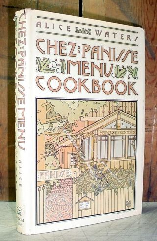 Chez Panisse Menu Cookbook By Alice Waters 1982 Hb Vg San Francisco Offer & Win