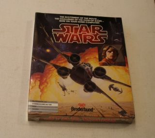 Star Wars By Broderbund For Commodore 64 -