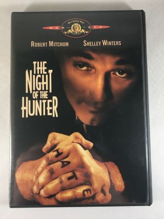 The Night Of The Hunter (dvd,  2000,  Vintage Classics) Mgm,  W Insert,  Disc