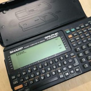 Sharp Pocket Computer Pc G850vs Function Calculator Examined Japan