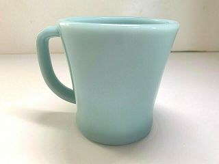 1 Vintage Fire King Delphite Blue Milk Glass Mug