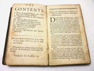 JOSEPH ALLEINE A Sure Guide to Heaven 1689 1st leather disbound,  evangelism 4