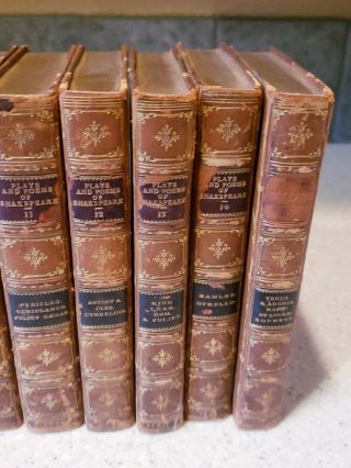 FULL SET WILLIAM SHAKESPEARES Valpy FIRST EDITION 1833 PLATES BOYDELL 5
